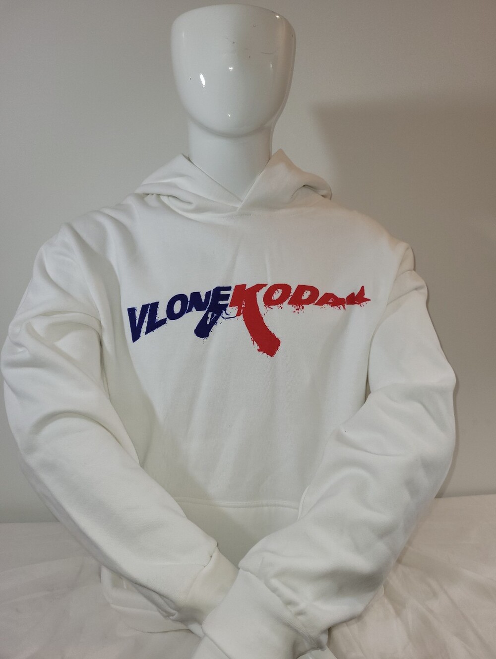VLone Kodak White Hoodie Size Large Men's Authentic Original $350